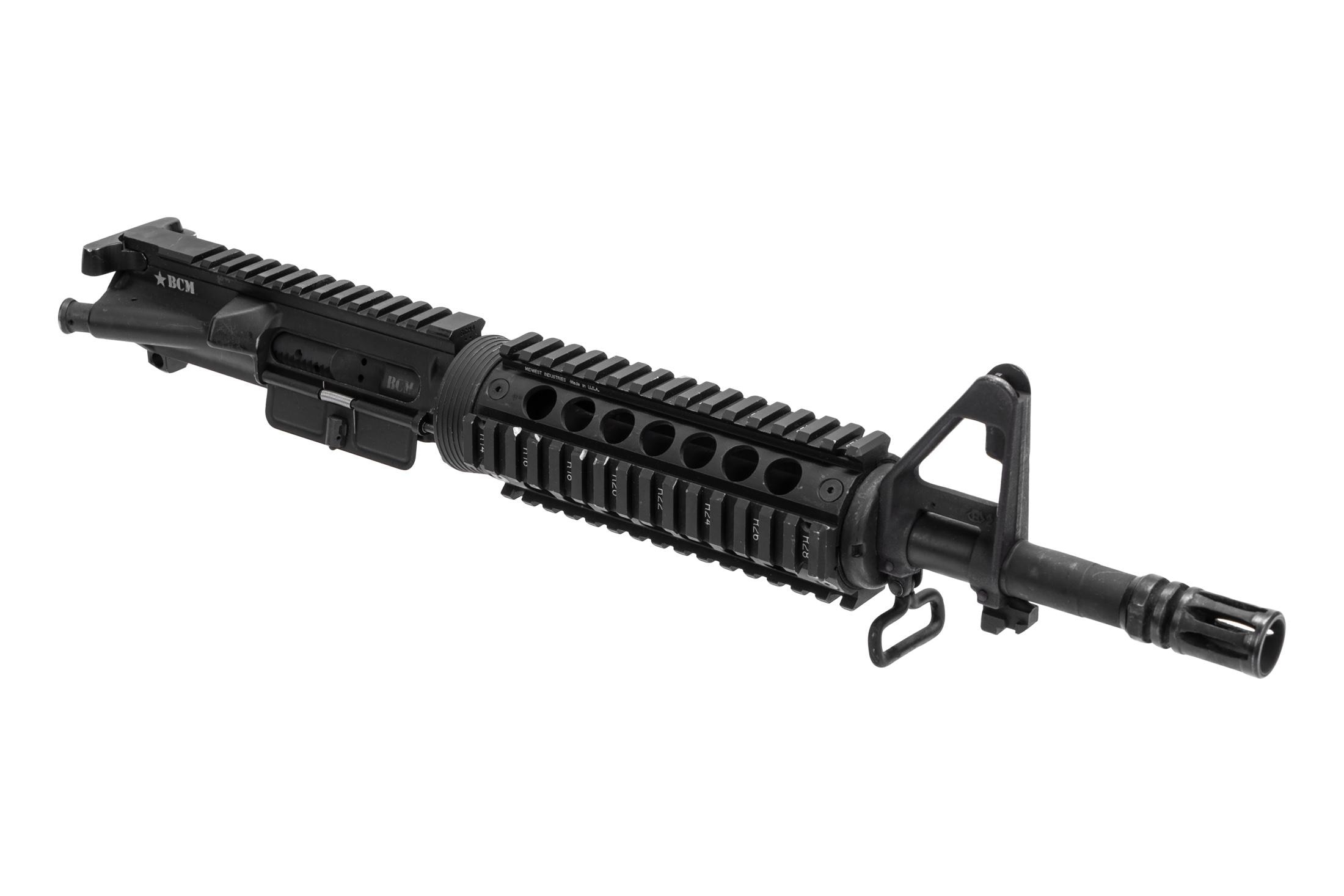 BCM 11.5" Complete Upper w/ FSB and Midwest Industries 7" Quad Rail - USED - POLICE TRADE IN